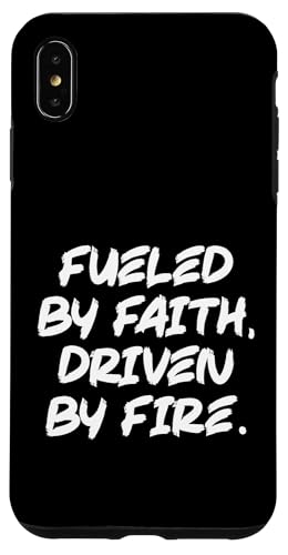 Fueled Faith Driven Fire – Fitnessstudio, Hektik, Erfolg, Motivation Hülle für iPhone XS Max Fueled Faith Driven Fire – Fitnessstudio, Hektik, Erfolg, Motivation Hülle für iPhone XS Max von Gym, Hustle and Success Motivational Gifts