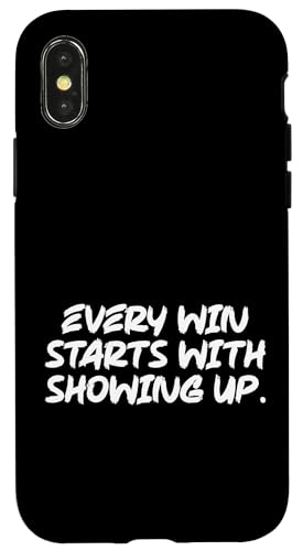 Gewinnen oder auftauchen — Fitnessstudio, Trubel, Erfolg, Motivation Hülle für iPhone X/XS Gewinnen oder auftauchen — Fitnessstudio, Trubel, Erfolg, Motivation Hülle für iPhone X/XS von Gym, Hustle and Success Motivational Gifts
