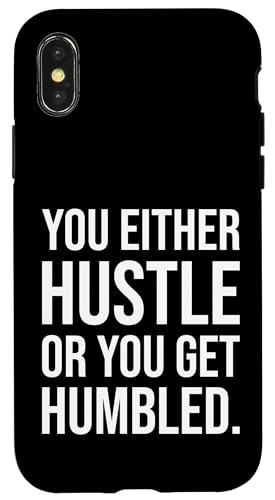 Hustle Or Get Humbled – Fitnessstudio, Erfolg, Grind, Motivation Hülle für iPhone X/XS Hustle Or Get Humbled – Fitnessstudio, Erfolg, Grind, Motivation Hülle für iPhone X/XS von Gym, Hustle and Success Motivational Gifts