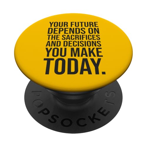 Ihre Zukunft hängt von Ihnen ab – Fitnessstudio, Hektik, Erfolgsmotivation PopSockets Klebender PopGrip Ihre Zukunft hängt von Ihnen ab – Fitnessstudio, Hektik, Erfolgsmotivation PopSockets Klebender PopGrip von Gym, Hustle and Success Motivational Gifts