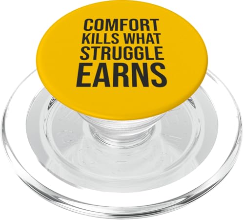 Komfort vs Kampf – Fitnessstudio, Hektik, Erfolg, Motivation PopSockets PopGrip für MagSafe Komfort vs Kampf – Fitnessstudio, Hektik, Erfolg, Motivation PopSockets PopGrip für MagSafe von Gym, Hustle and Success Motivational Gifts