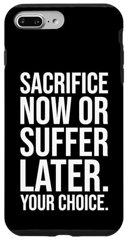 Sacrifice vs Suffer - Fitnessstudio, Hektik, Erfolg, Motivation Hülle für iPhone 7 Plus/8 Plus Sacrifice vs Suffer - Fitnessstudio, Hektik, Erfolg, Motivation Hülle für iPhone 7 Plus/8 Plus von Gym, Hustle and Success Motivational Gifts
