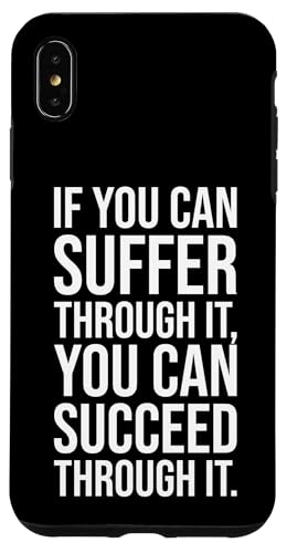 Suffer vs Succeed Through, Fitnessstudio, Trubel, Erfolg Motivierend Hülle für iPhone XS Max Suffer vs Succeed Through, Fitnessstudio, Trubel, Erfolg Motivierend Hülle für iPhone XS Max von Gym, Hustle and Success Motivational Gifts
