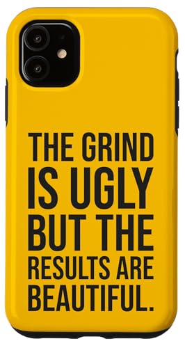 The Grind Is Ugly - Fitnessstudio, Hektik, Erfolg, Motivation Hülle für iPhone 11 The Grind Is Ugly - Fitnessstudio, Hektik, Erfolg, Motivation Hülle für iPhone 11 von Gym, Hustle and Success Motivational Gifts