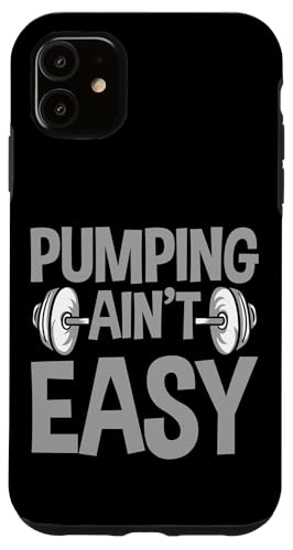 Hülle für iPhone 11 Pumping Ain't Easy --- von Gym Training FH