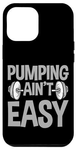 Hülle für iPhone 14 Plus Pumping Ain't Easy --- von Gym Training FH