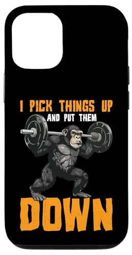 I Pick Things Up And Put Them Down _ -- Hülle für iPhone 12/12 Pro von Gym Training FH