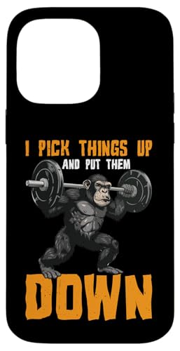 I Pick Things Up And Put Them Down _ -- Hülle für iPhone 14 Pro Max I Pick Things Up And Put Them Down _ -- Hülle für iPhone 14 Pro Max von Gym Training FH