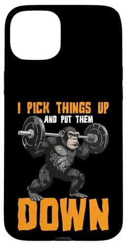 I Pick Things Up And Put Them Down _ -- Hülle für iPhone 15 Plus I Pick Things Up And Put Them Down _ -- Hülle für iPhone 15 Plus von Gym Training FH