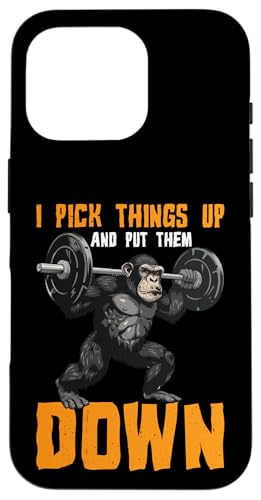 I Pick Things Up And Put Them Down _ -- Hülle für iPhone 16 Pro I Pick Things Up And Put Them Down _ -- Hülle für iPhone 16 Pro von Gym Training FH