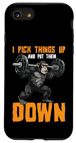 I Pick Things Up And Put Them Down _ -- Hülle für iPhone SE (2020) / 7 / 8 von Gym Training FH