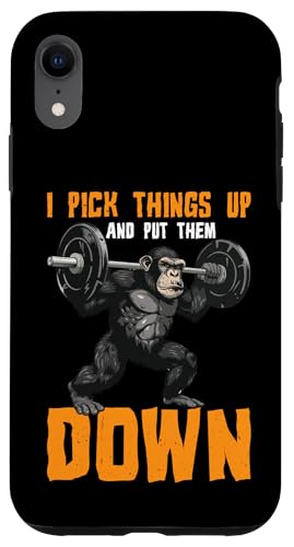 I Pick Things Up And Put Them Down _ -- Hülle für iPhone XR von Gym Training FH