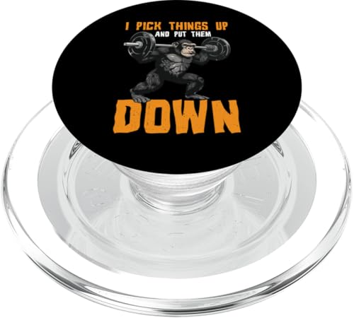 I Pick Things Up And Put Them Down _ -- PopSockets PopGrip für MagSafe I Pick Things Up And Put Them Down _ -- PopSockets PopGrip für MagSafe von Gym Training FH