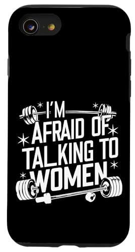 I'm Afraid Of Talking To Women |----- Hülle für iPhone SE (2020) / 7 / 8 von Gym Training FH