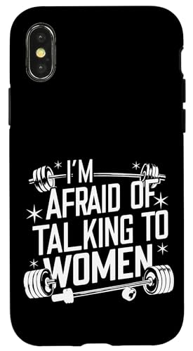 I'm Afraid Of Talking To Women |----- Hülle für iPhone X/XS von Gym Training FH