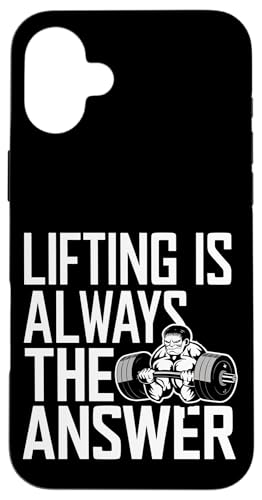 Lifting Is Always The Answer |--- Hülle für iPhone 16 Plus Lifting Is Always The Answer |--- Hülle für iPhone 16 Plus von Gym Training FH