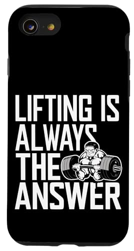Lifting Is Always The Answer |--- Hülle für iPhone SE (2020) / 7 / 8 von Gym Training FH