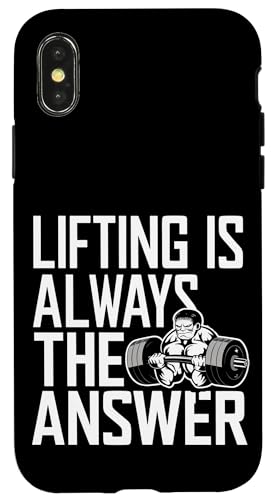 Lifting Is Always The Answer |--- Hülle für iPhone X/XS von Gym Training FH