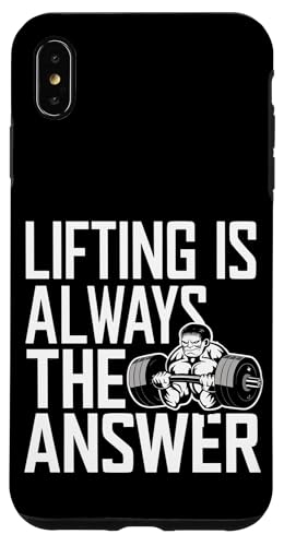 Lifting Is Always The Answer |--- Hülle für iPhone XS Max von Gym Training FH