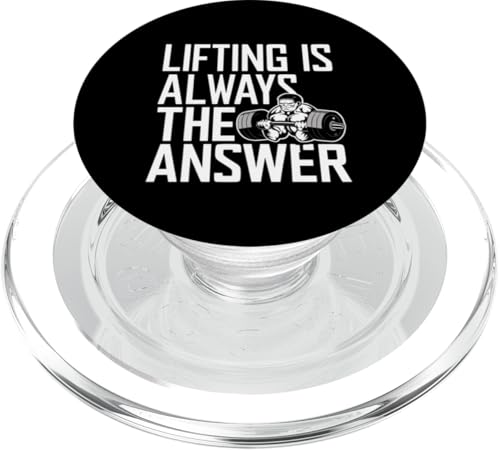 Lifting Is Always The Answer |--- PopSockets PopGrip für MagSafe Lifting Is Always The Answer |--- PopSockets PopGrip für MagSafe von Gym Training FH