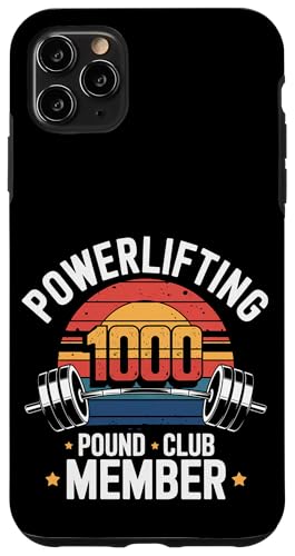 Powerlifting 1000 Pound Club Member |||-- Hülle für iPhone 11 Pro Max von Gym Training FH