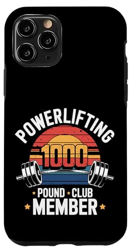 Powerlifting 1000 Pound Club Member |||-- Hülle für iPhone 11 Pro von Gym Training FH