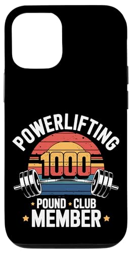Powerlifting 1000 Pound Club Member |||-- Hülle für iPhone 12/12 Pro von Gym Training FH