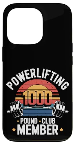 Powerlifting 1000 Pound Club Member |||-- Hülle für iPhone 13 Pro von Gym Training FH
