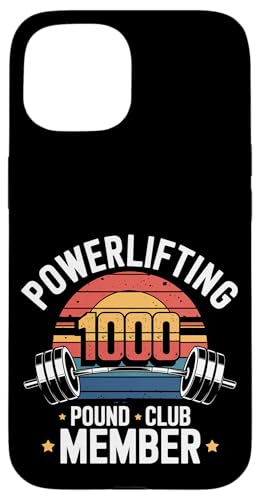 Powerlifting 1000 Pound Club Member |||-- Hülle für iPhone 15 von Gym Training FH