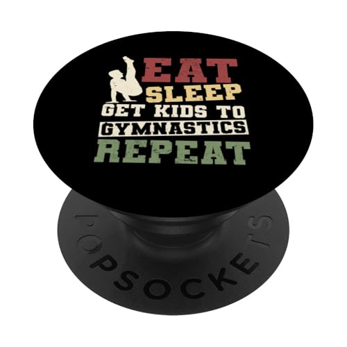 Gymnastik Papa Turner Papa PopSockets Klebender PopGrip von Gymnastics Dad Gifts for Men