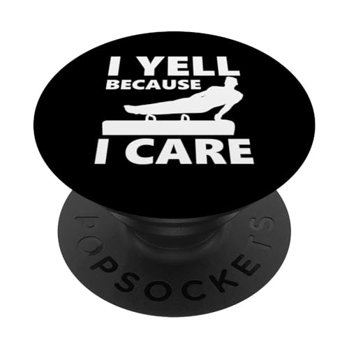 Gymnastik Papa Turner Papa PopSockets Klebender PopGrip von Gymnastics Dad Gifts for Men