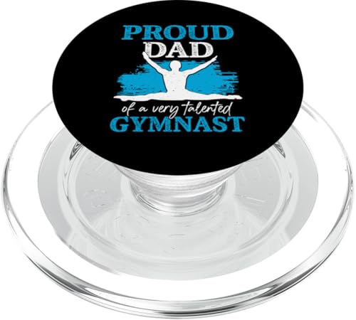 Gymnastik Papa Turner Papa PopSockets PopGrip für MagSafe von Gymnastics Dad Gifts for Men