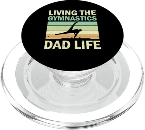 Gymnastik Papa Turner Papa PopSockets PopGrip für MagSafe von Gymnastics Dad Gifts for Men