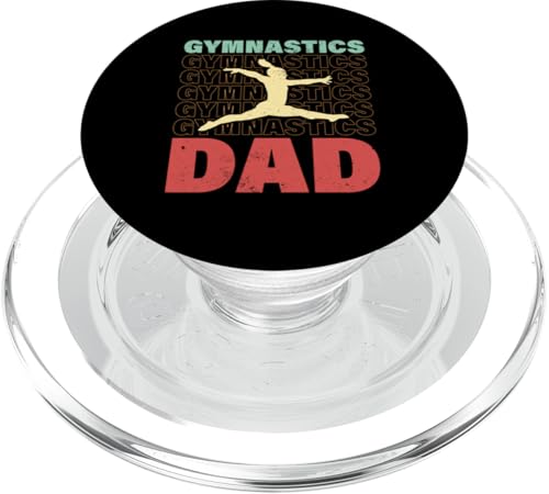Gymnastik Papa Turner Papa PopSockets PopGrip für MagSafe von Gymnastics Dad Gifts for Men