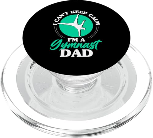 Gymnastik Papa Turner Papa PopSockets PopGrip für MagSafe von Gymnastics Dad Gifts for Men