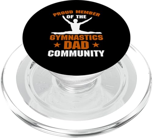 Gymnastik Papa Turner Papa PopSockets PopGrip für MagSafe von Gymnastics Dad Gifts for Men