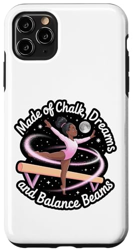 Black Girl Gymnastik aus Chalk Dreams Schwebebalken Hülle für iPhone 11 Pro Max Black Girl Gymnastik aus Chalk Dreams Schwebebalken Hülle für iPhone 11 Pro Max von Gymnastics Tees NYC