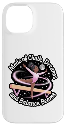 Black Girl Gymnastik aus Chalk Dreams Schwebebalken Hülle für iPhone 14 Black Girl Gymnastik aus Chalk Dreams Schwebebalken Hülle für iPhone 14 von Gymnastics Tees NYC