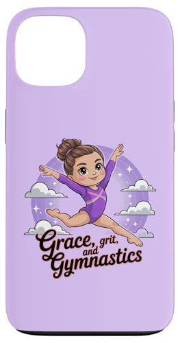 Grace Grit Gymnastikanzug für Mädchen, Violett Hülle für iPhone 13 Grace Grit Gymnastikanzug für Mädchen, Violett Hülle für iPhone 13 von Gymnastics Tees NYC
