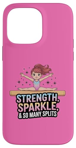 Mädchen Gymnastik Strength So Many Splits Beam Flip Tumble Hülle für iPhone 14 Pro Max Mädchen Gymnastik Strength So Many Splits Beam Flip Tumble Hülle für iPhone 14 Pro Max von Gymnastics Tees NYC