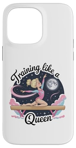 Mädchen Gymnastik Training Like a Queen Balance Beam Gymnast Hülle für iPhone 14 Pro Max Mädchen Gymnastik Training Like a Queen Balance Beam Gymnast Hülle für iPhone 14 Pro Max von Gymnastics Tees NYC