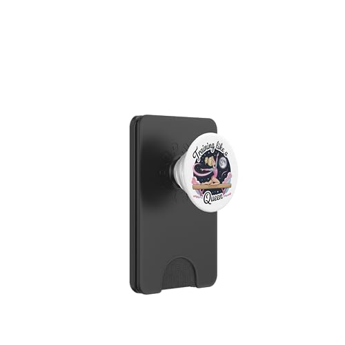 Mädchen Gymnastik Training Like a Queen Balance Beam Gymnast PopSockets PopWallet für MagSafe Mädchen Gymnastik Training Like a Queen Balance Beam Gymnast PopSockets PopWallet für MagSafe von Gymnastics Tees NYC
