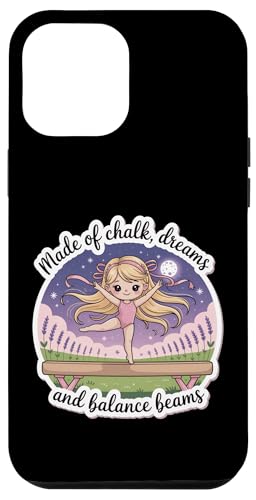 Mädchen Gymnastik aus Kreideträume und Schwebebalken Kinder Hülle für iPhone 12 Pro Max Mädchen Gymnastik aus Kreideträume und Schwebebalken Kinder Hülle für iPhone 12 Pro Max von Gymnastics Tees NYC
