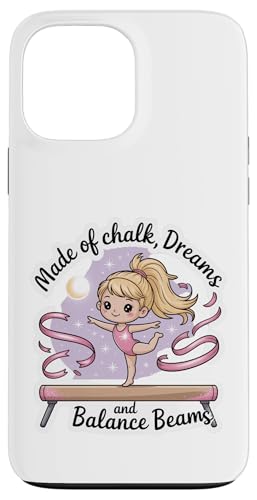 Mädchen Gymnastik aus Kreideträume und Schwebebalken Kinder Hülle für iPhone 13 Pro Max Mädchen Gymnastik aus Kreideträume und Schwebebalken Kinder Hülle für iPhone 13 Pro Max von Gymnastics Tees NYC