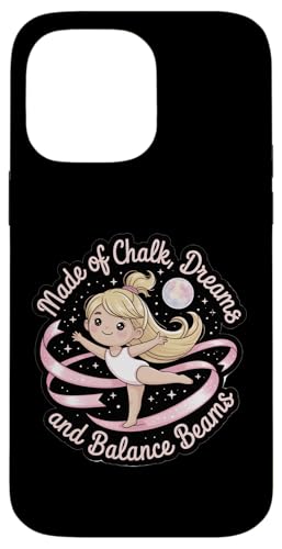 Mädchen Gymnastik aus Kreideträume und Schwebebalken Kinder Hülle für iPhone 14 Pro Max Mädchen Gymnastik aus Kreideträume und Schwebebalken Kinder Hülle für iPhone 14 Pro Max von Gymnastics Tees NYC