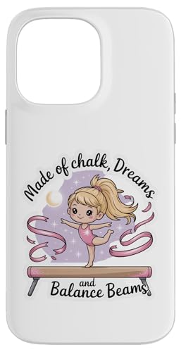 Mädchen Gymnastik aus Kreideträume und Schwebebalken Kinder Hülle für iPhone 14 Pro Max Mädchen Gymnastik aus Kreideträume und Schwebebalken Kinder Hülle für iPhone 14 Pro Max von Gymnastics Tees NYC