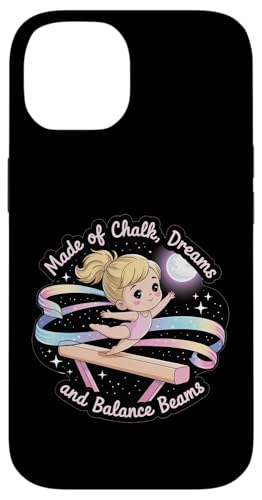 Mädchen Gymnastik aus Kreideträume und Schwebebalken Kinder Hülle für iPhone 14 Mädchen Gymnastik aus Kreideträume und Schwebebalken Kinder Hülle für iPhone 14 von Gymnastics Tees NYC