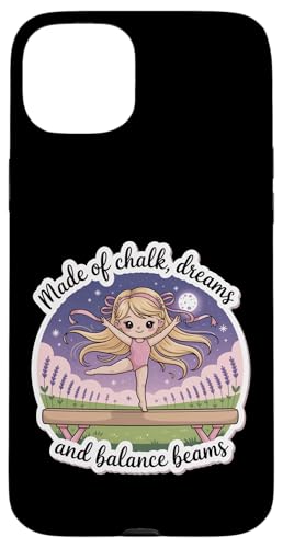 Mädchen Gymnastik aus Kreideträume und Schwebebalken Kinder Hülle für iPhone 15 Plus Mädchen Gymnastik aus Kreideträume und Schwebebalken Kinder Hülle für iPhone 15 Plus von Gymnastics Tees NYC
