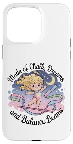 Mädchen Gymnastik aus Kreideträume und Schwebebalken Kinder Hülle für iPhone 15 Pro Max Mädchen Gymnastik aus Kreideträume und Schwebebalken Kinder Hülle für iPhone 15 Pro Max von Gymnastics Tees NYC