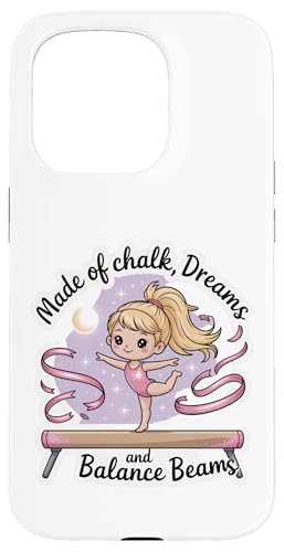 Mädchen Gymnastik aus Kreideträume und Schwebebalken Kinder Hülle für iPhone 15 Pro Mädchen Gymnastik aus Kreideträume und Schwebebalken Kinder Hülle für iPhone 15 Pro von Gymnastics Tees NYC